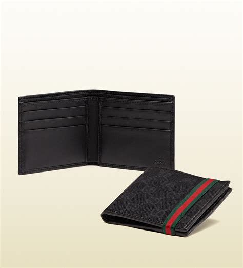 gucci wallet fold|Gucci original wallets.